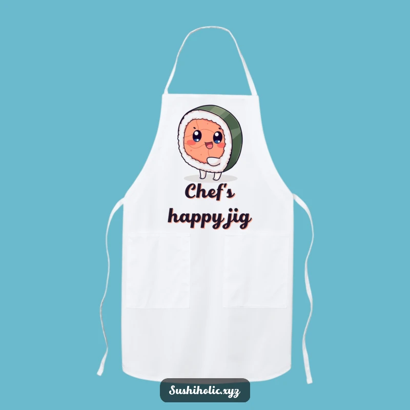 Funny Tuna Sushi Apron - Playful Chef's Gear, Hilarious Foodie Gift
