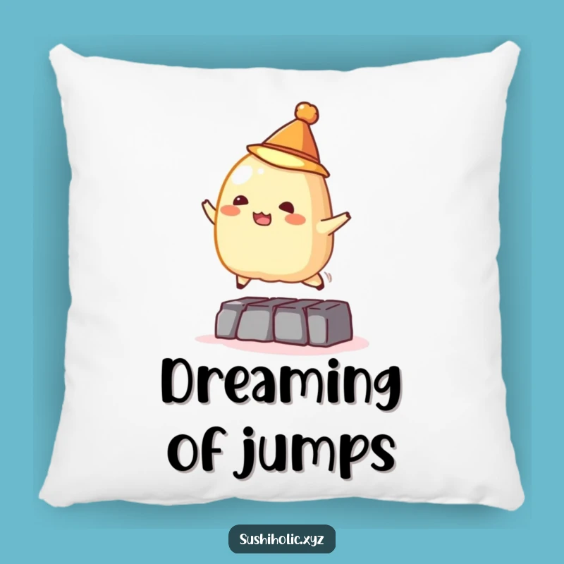 Funny Tamago Sushi Pillow - Soft Mischievous Accent, Hilarious Home Gift