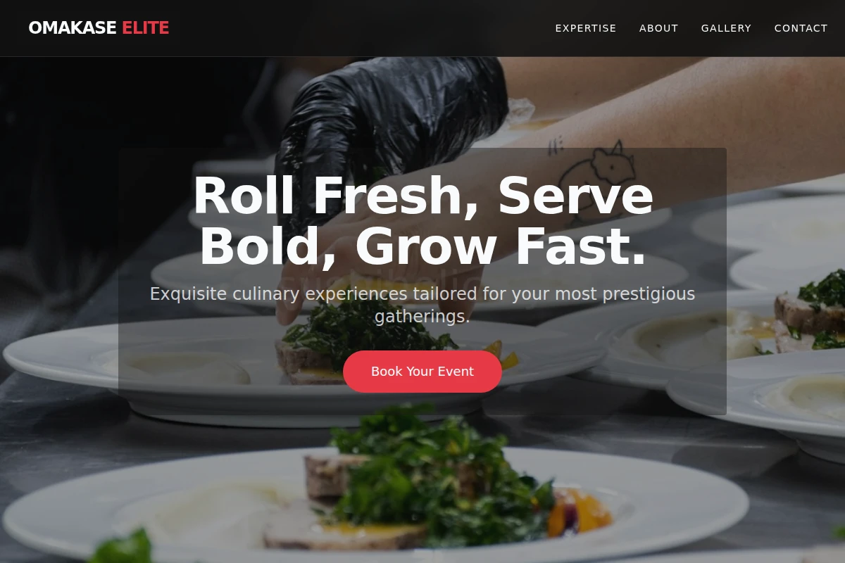 Minimalist Catering