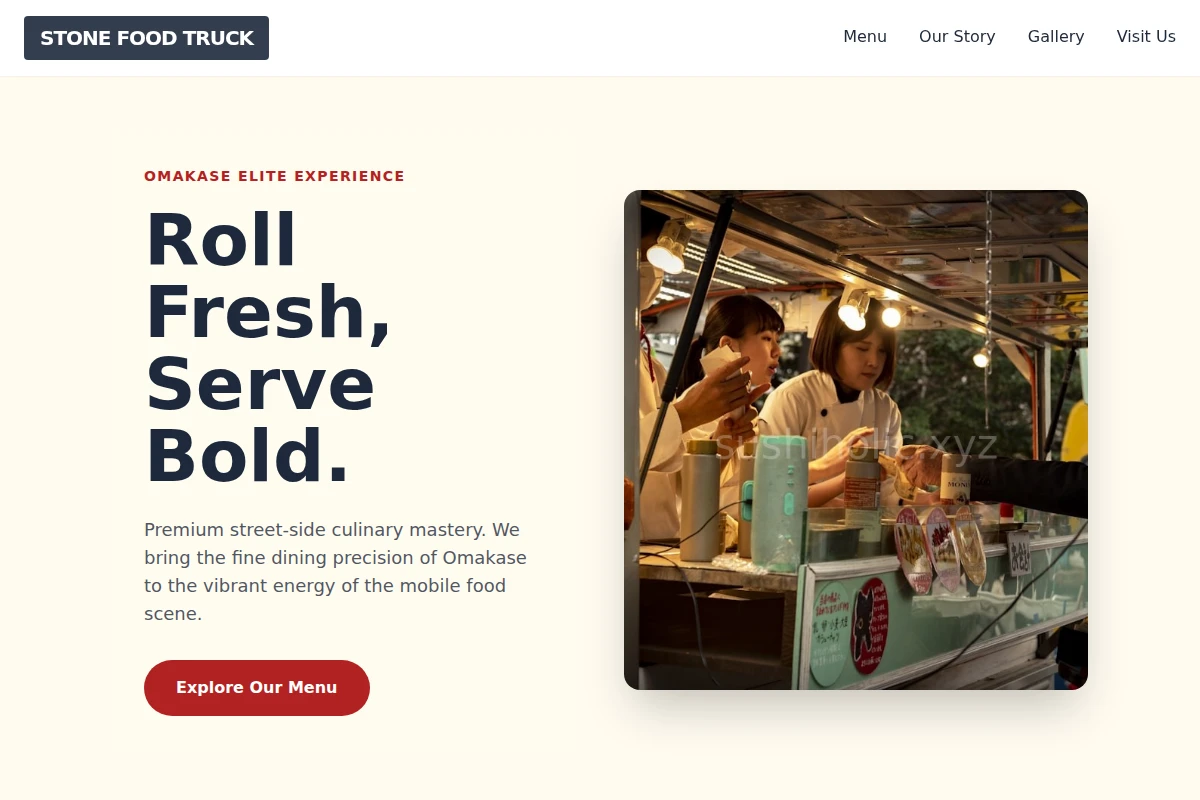 Stone Food Truck