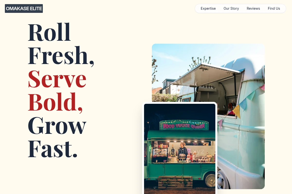Sashimi Food Truck