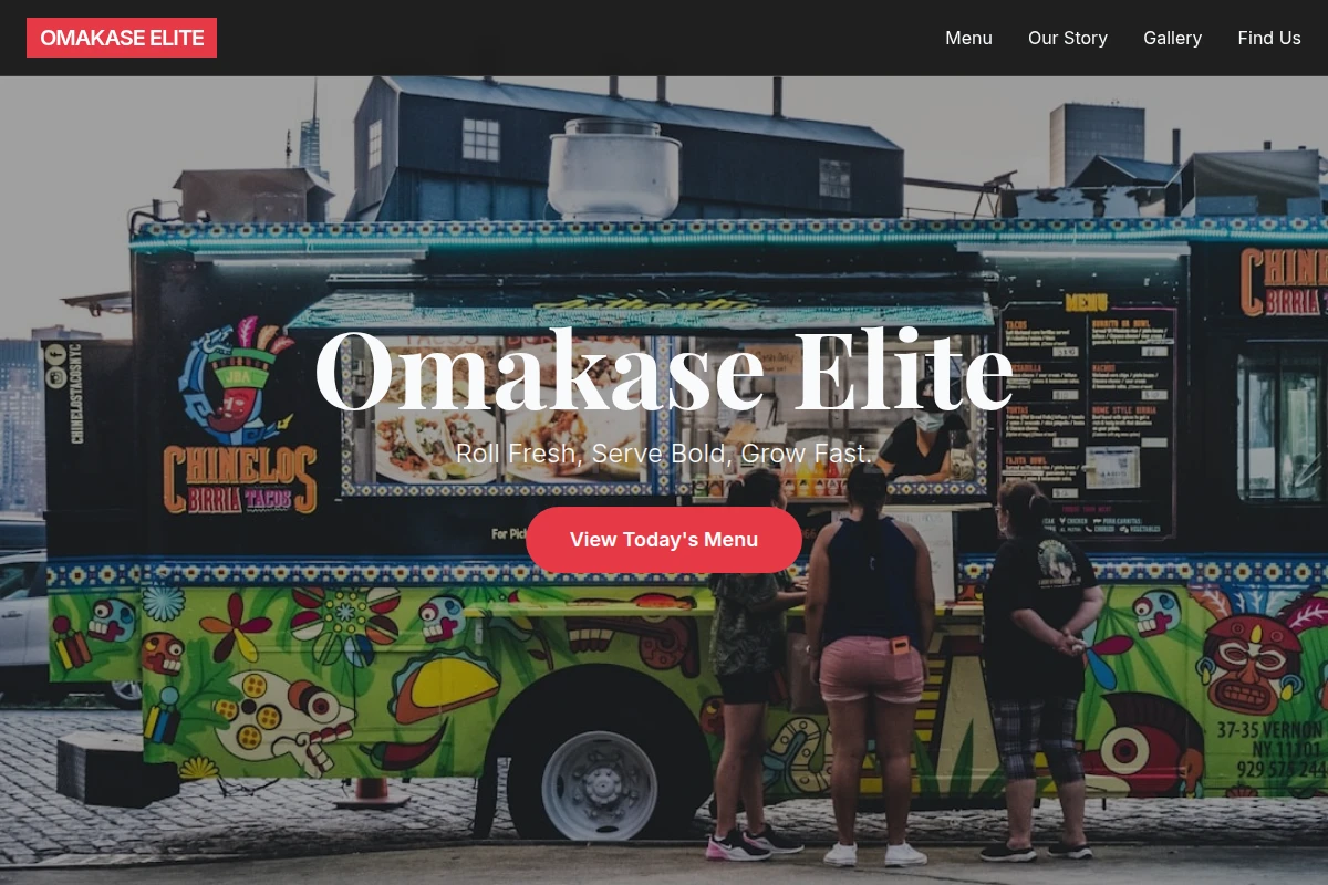 Bamboo Food Truck