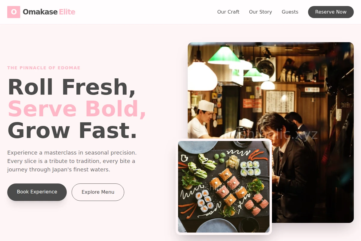 Omakase Japanese Food