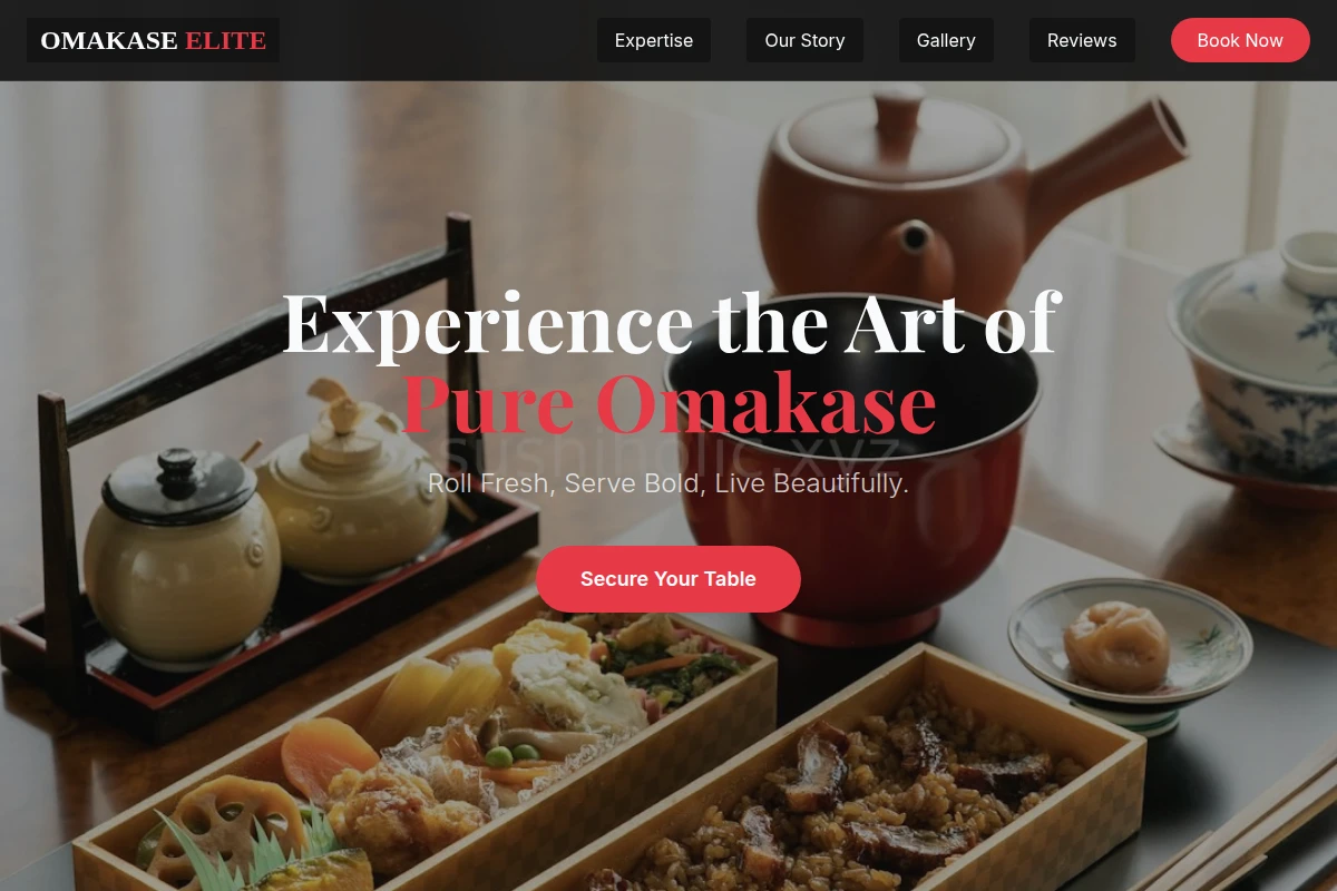 Signature Japanese Food