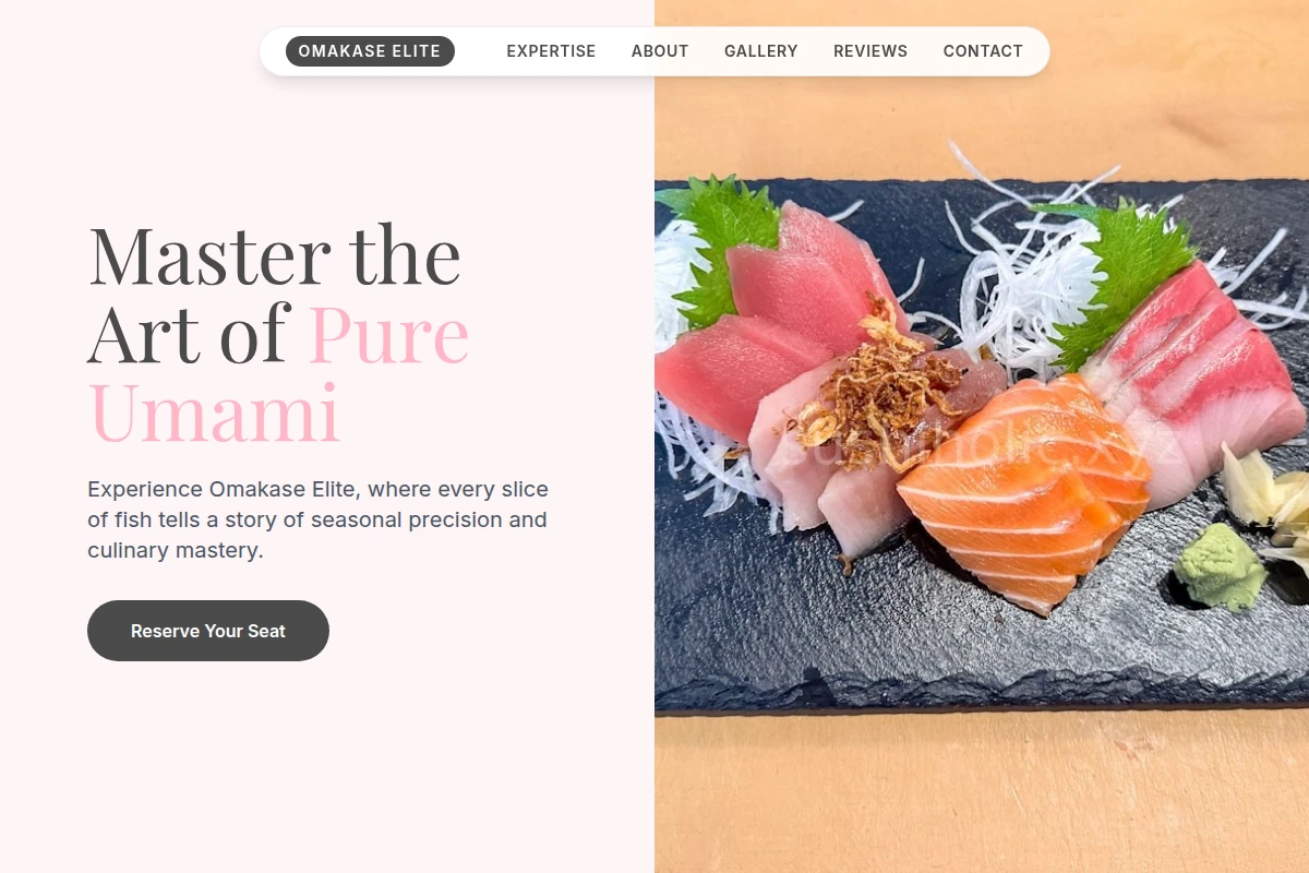 Slate Japanese Food