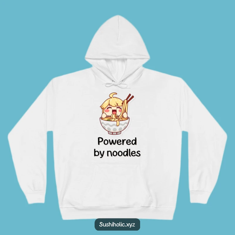Funny Ramen Bowl Hoodie: Cozy & Enthusiastic Noodle Lover - Warm Gift
